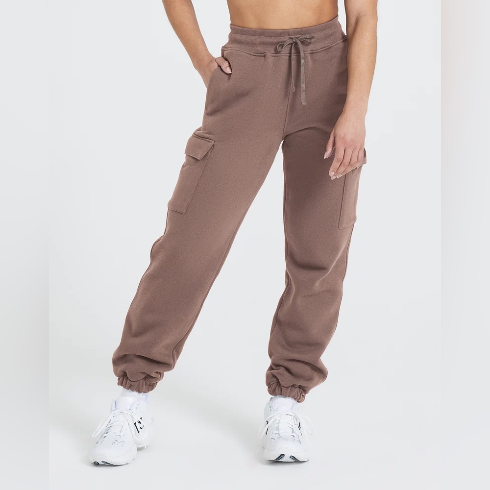 EUC ALL DAY CARGO JOGGER | S | COOL BROWN